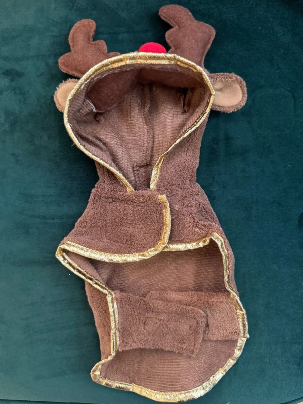 Pet Holiday Reindeer Costume Size XS